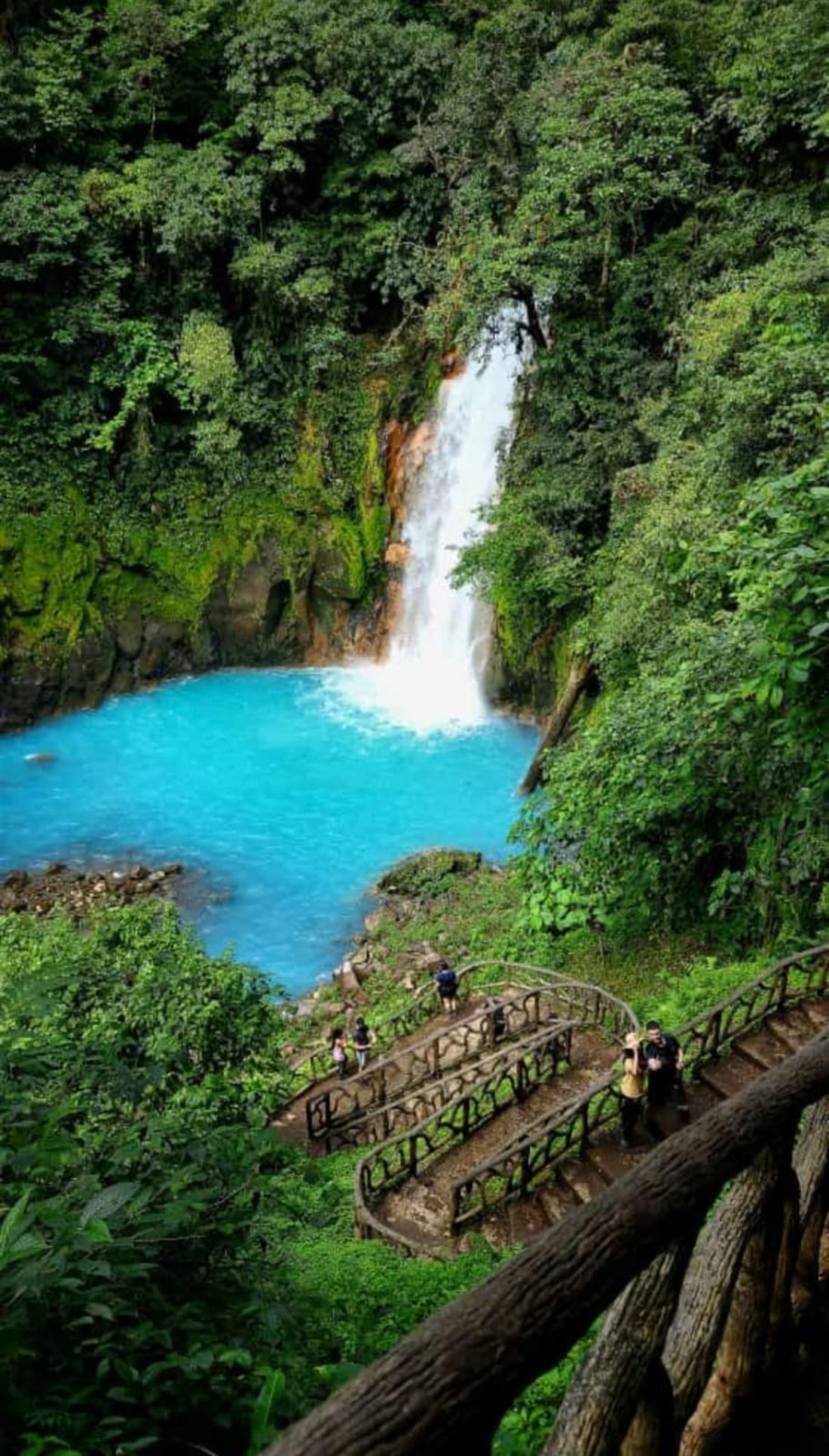 Río Celeste waterfall and Tenorio Volcano tour